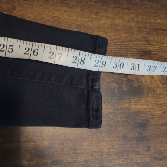 American Eagle Jeans 4 L Button Fly Jegging Super Hi Rise Super Stretchx Black - Picture 10 of 12